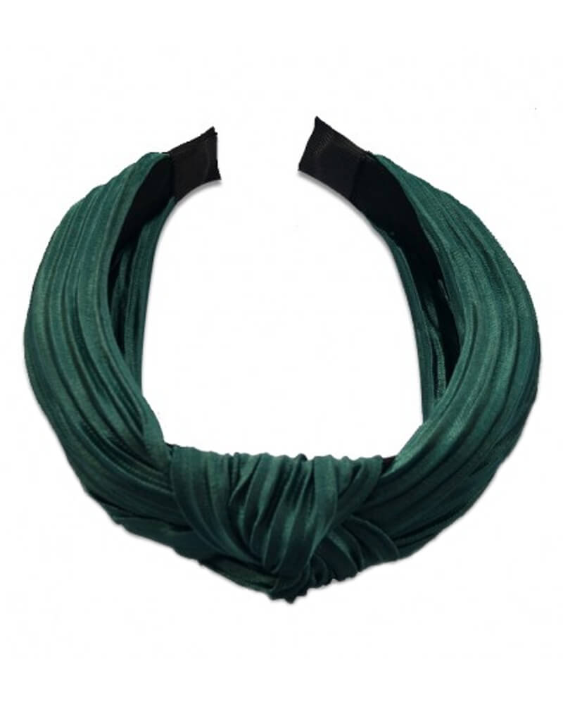 Everneed hårbøjle Daniella Plissé - Emerald (U)