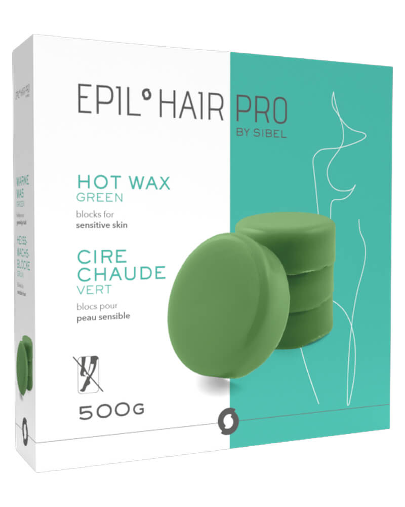 Sibel Green Wax Block Sensitive Skin Ref. P000278 500 g