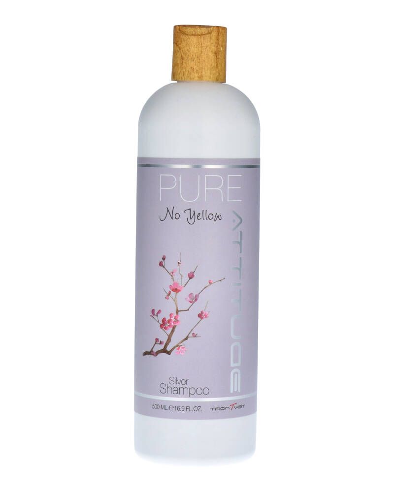 Trontveit Attitude Pure No Yellow Silver Shampoo 500 ml billede