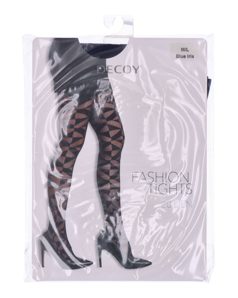 Decoy Fashion Tights (20 DEN) Blue Iris M/L