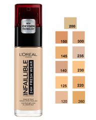 Loreal Infallible Stay Fresh Foundation - Sand 220 30ml