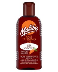 Malibu Fast Tanning Oil With Beta Catotene 200ml