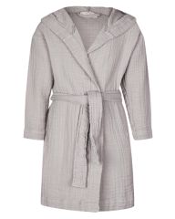 Lille Kanin Bathrobe Muslin Brown Smoke 5-6 years