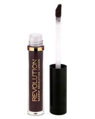 Makeup Revolution Salvation Velvet Lip Lacquer Velvet Black Heart