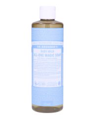 Dr. Bronner's Pure-Castile Soap Baby-Mild (Unscented)