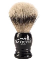Barburys Shaving Brush - Silver Gloss 