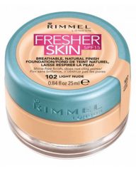Rimmel Fresher Skin Foundation SPF15 102 Light Nude