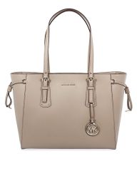 Michael Kors Voyager Medium Leather Tote - Truffle 