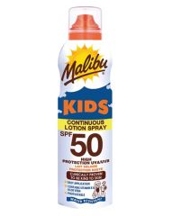 Malibu Kids Continuous Sun Lotion Spray SPF50 175ml