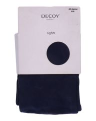 Decoy Fashion Tights 40 Denier Navy S/M