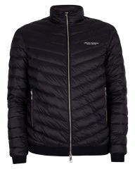 Armani Exchange Down Jacket Black/Melange Grey M