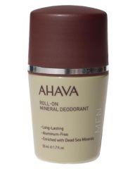 AHAVA Mens Roll-On Mineral Deodorant 50ml