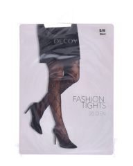 Decoy Fashion Tights (20 DEN) Black S/M