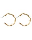 Everneed Maya My Twist Guld Hoop Øreringe 
