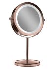 Gillian Jones Stand Light Mirror Rose Gold