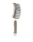 Yuaia -Haircare-Curved-Paddle-Brush-White