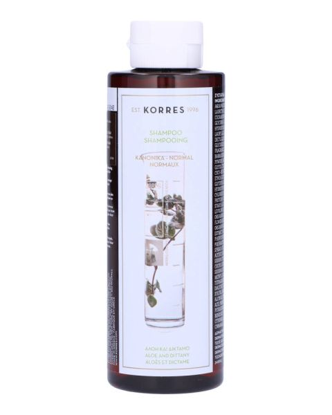 KORRES Aloe + Dittany Shampoo For Normal Hair