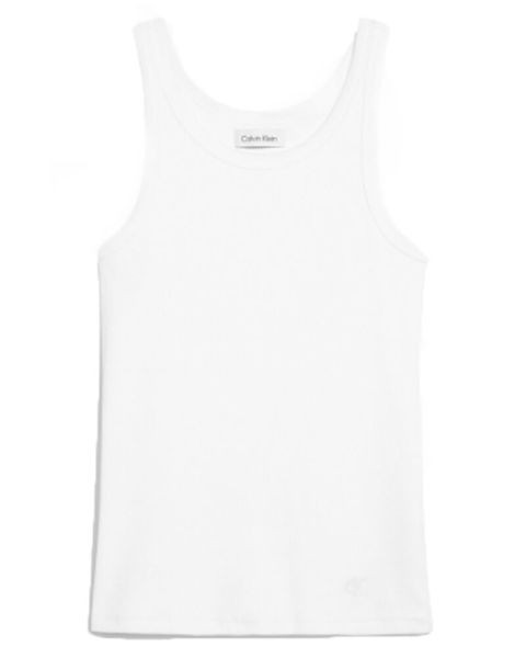Calvin Klein Scoop Neck Tank Top Hvid - M