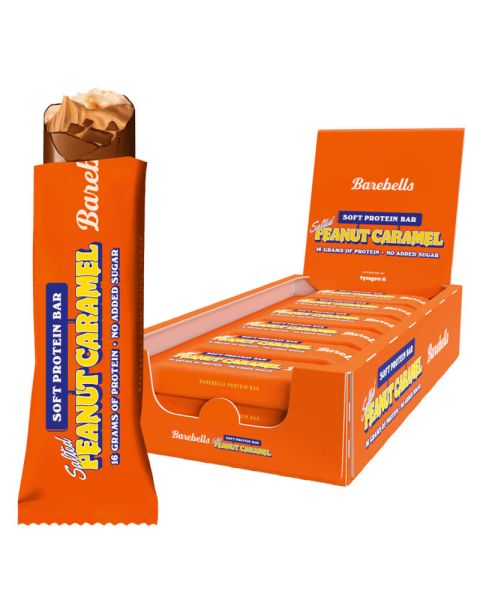 12 x Barebells Bar Soft Salted Peanut Caramel