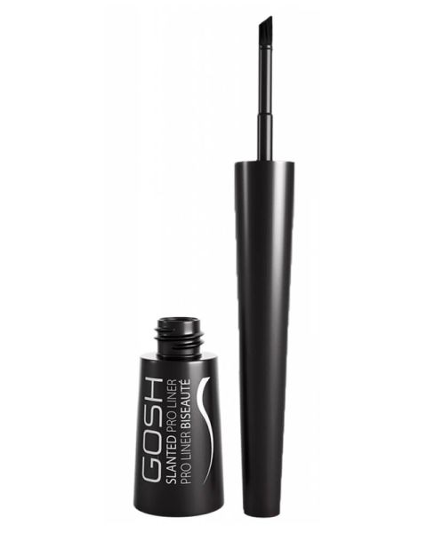 Gosh Slanted Pro Liner 001 Intense Black Waterproof