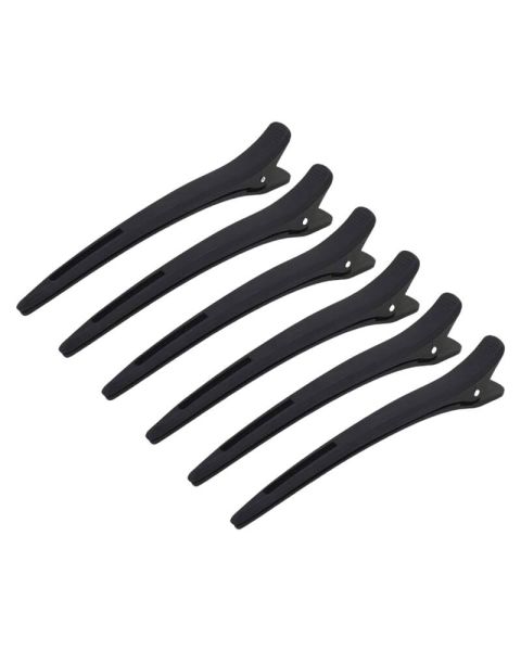 SIBEL Section Clips Nylon Black 6pcs