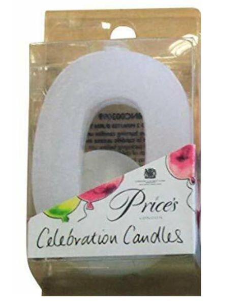 Price's Celebration Candles Number 0