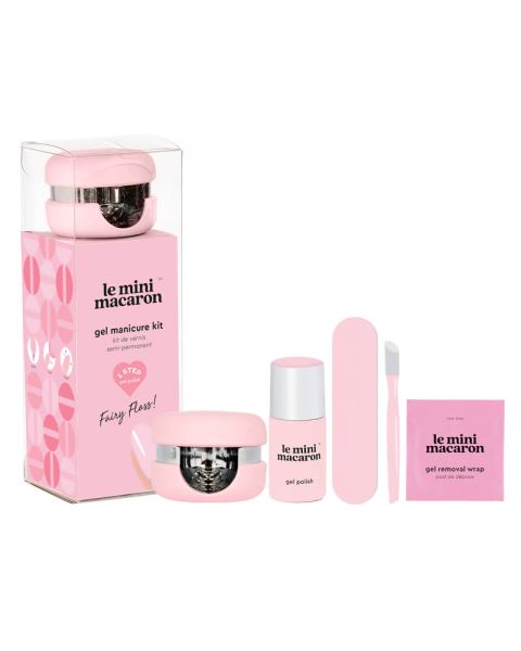 Le Mini Macaron Gel Manicure Kit Fairy Floss