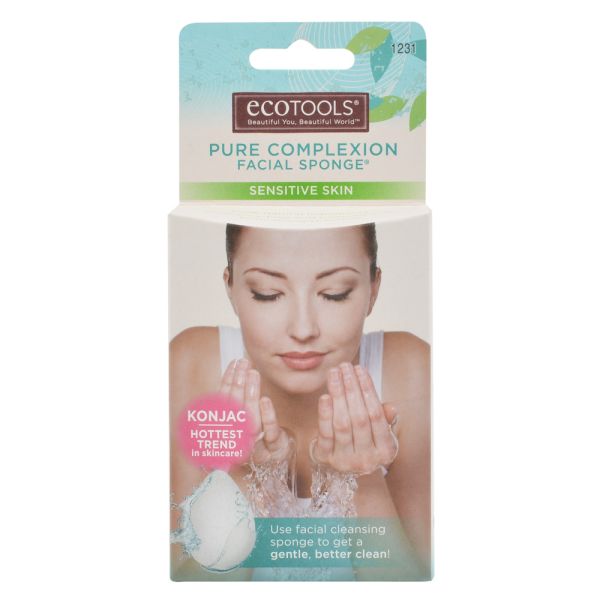 Ecotools Facial Sponge - Sensitive Skin 1231 (Stop Beauty Waste)