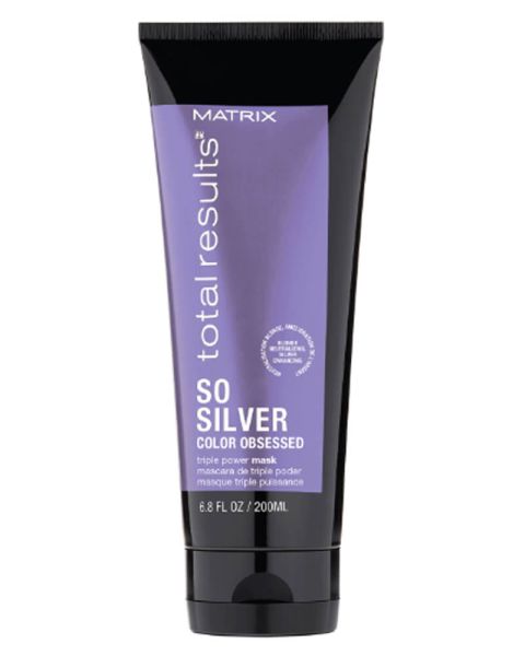 Matrix Total Results So Silver Color Obsessed Triple Power Mask Matrix Total Results So Silver Color Obsessed Triple Power Mask