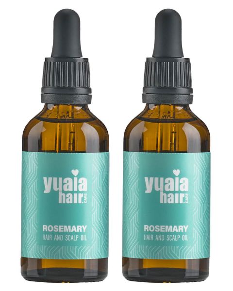 2 x Yuaia Haircare Rosemary Hair And Scalp Oil