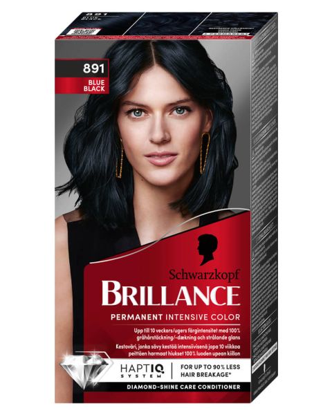 Schwarzkopf Brillance 891 Blue Black (U) Schwarzkopf Brillance 891 Blue Black (U)