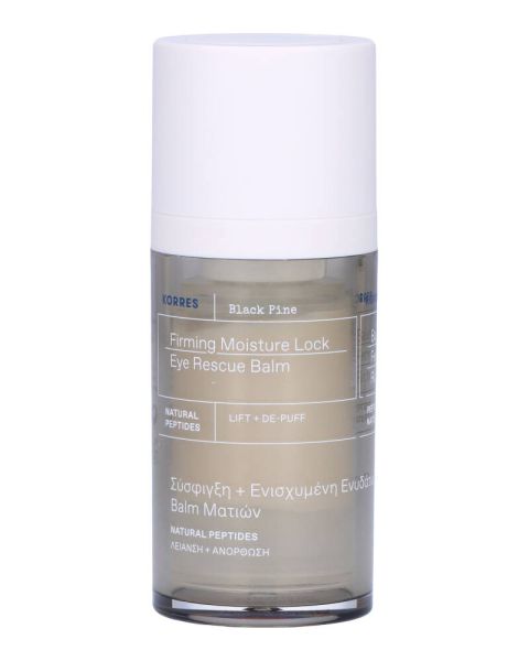 KORRES Black Pine Firming Moisture Lock Eye Rescue Balm