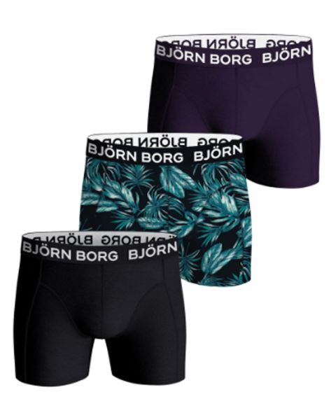 Björn Borg Cotton Stretch Shorts 3-pack Str. XL