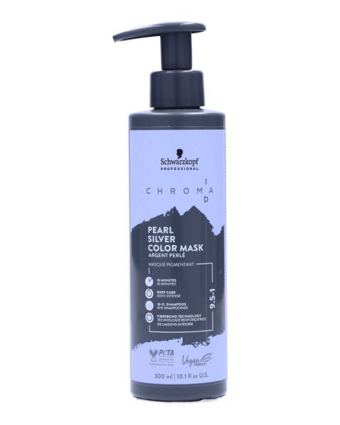 Schwarzkopf Chroma ID Color Mask Pearl Silver 9,5 - 1