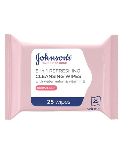 Johnsons Make-Up Be Gone 5-in-1 Refreshing Cleansing Wipes