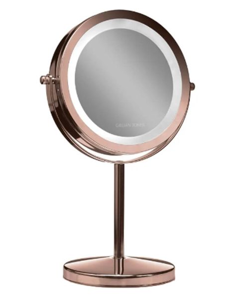 Gillian Jones Stand Light Mirror Rose Gold