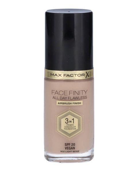 Max Factor Face Finity All Day Flawless 3-in-1 Foundation - N32 Light Beige