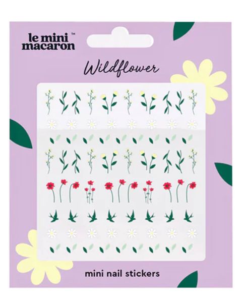 Le Mini Macaron Wildflower Mini Nail Stickers Le Mini Macaron Wildflower Mini Nail Stickers
