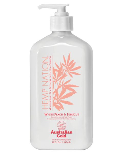 Australian Gold Hemp Nation White Peach & Hibiscus Moisturizer