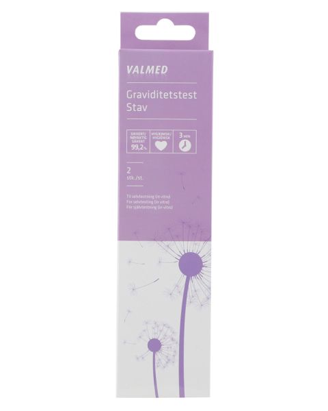 Valmed Graviditetstest Stav 2 stk.