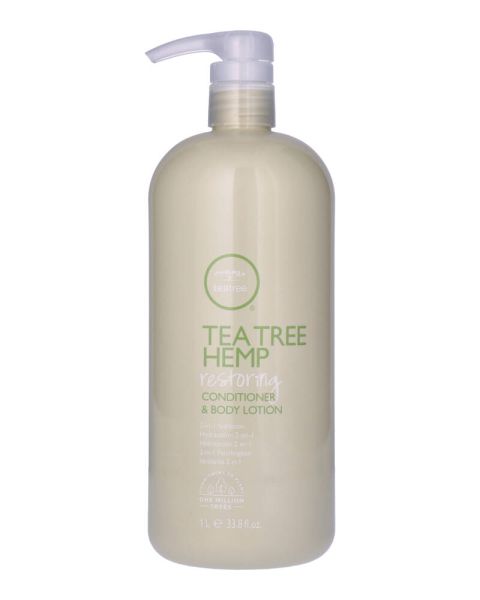 Paul Mitchell Tea Tree Hemp Restoring Conditioner & Body Lotion