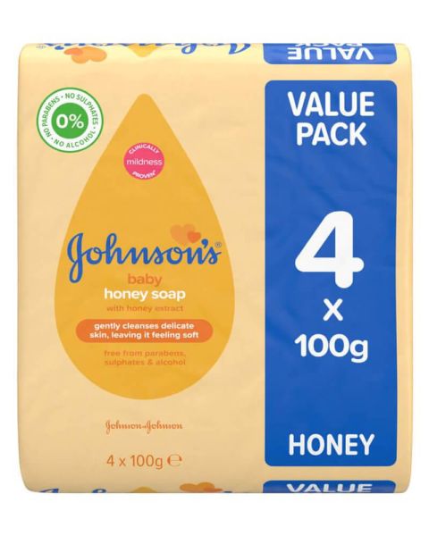 Johnsons Baby Honey Soap