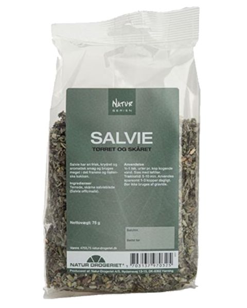 Natur Drogeriet Tørret Og Skåret Salvie