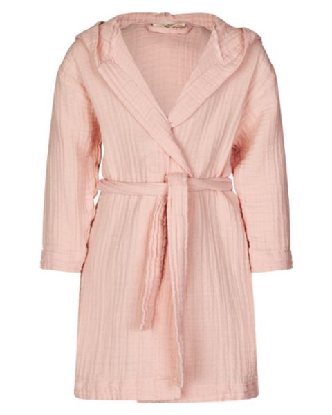 Lille Kanin Bathrobe Muslin Rose Smoke 5-6 years