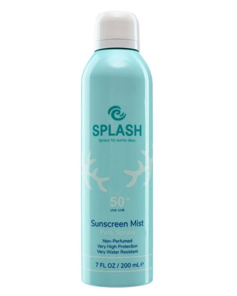 Splash Pure Spring Non-Perfumed Sunscreen Mist SPF 50+