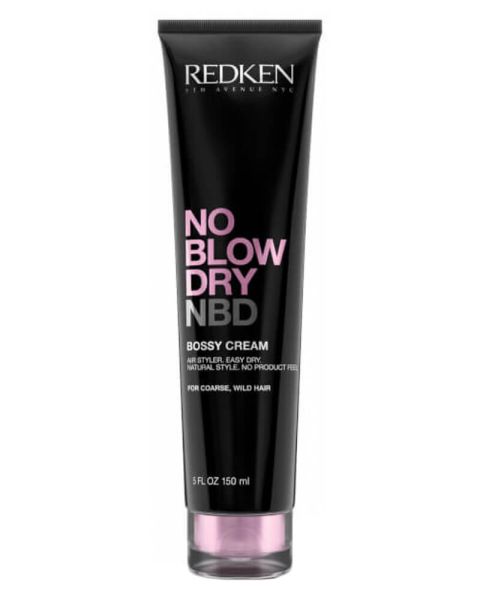 Redken No Blow Dry Bossy Cream - Tykt Hår (U)