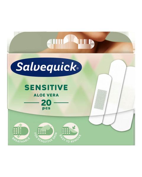 Salvequick Sensitiv Aloe Vera Plaster (Stop Beauty Waste)