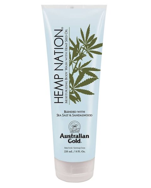 Australian Gold Hemp Nation Sea Salt And Sandalwood Body Wash