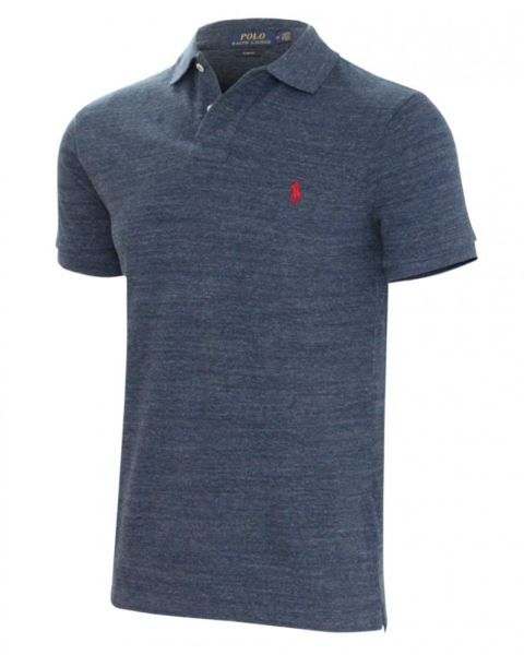 Polo Ralph Lauren Slim Fit Polo Blue Str M Polo Ralph Lauren Slim Fit Polo Blue Str M