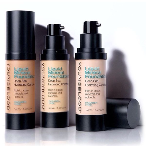 Youngblood Liquid Mineral Foundation - Shell